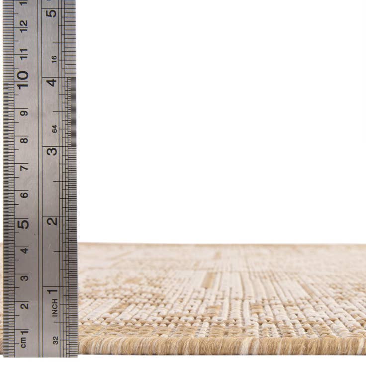 Detail image of 9' x 12' Easy-Clean Aztec Indoor / Outdoor Rug