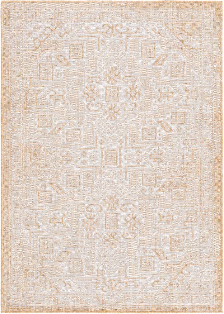 4' x 6' Easy-Clean Aztec Indoor / Outdoor Rug