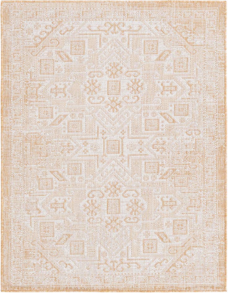 Detail image of 4' x 6' Easy-Clean Aztec Indoor / Outdoor Rug