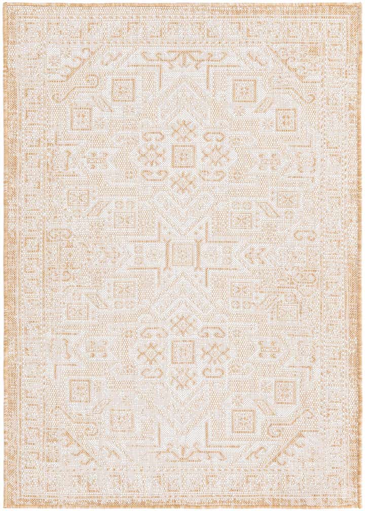 3' x 5' 3 Easy-Clean Aztec Indoor / Outdoor Rug