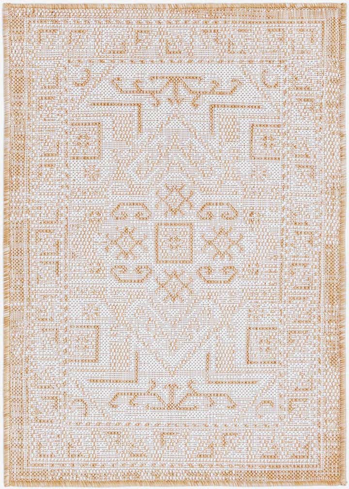 2' x 3' Easy-Clean Aztec Indoor / Outdoor Rug