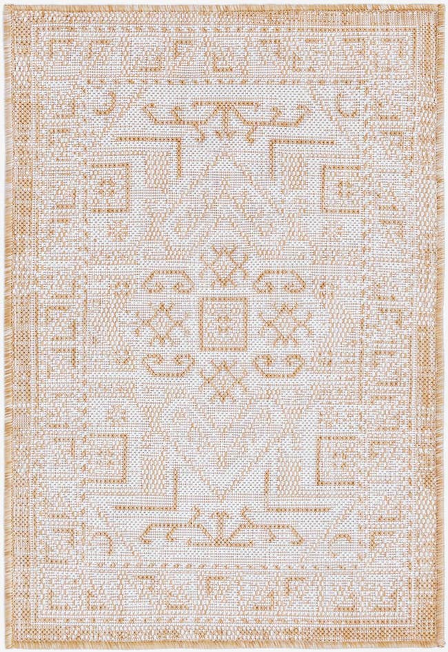 Detail image of 2' x 3' Easy-Clean Aztec Indoor / Outdoor Rug
