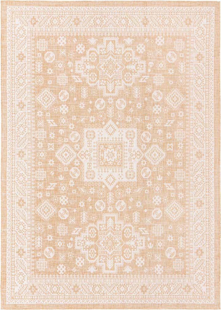 9' x 12' Easy-Clean Aztec Indoor / Outdoor Rug