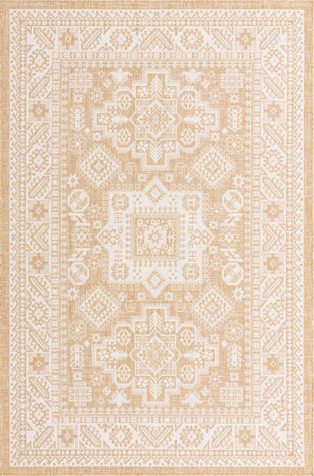 Detail image of 6' x 9' Easy-Clean Aztec Indoor / Outdoor Rug
