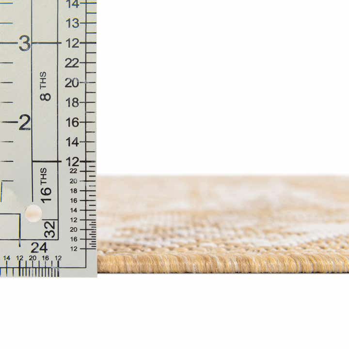 10' x 13' Easy-Clean Aztec Indoor / Outdoor Rug