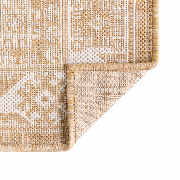 Detail image of 10' x 13' Easy-Clean Aztec Indoor / Outdoor Rug