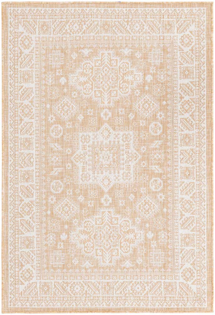 4' x 6' Easy-Clean Aztec Indoor / Outdoor Rug