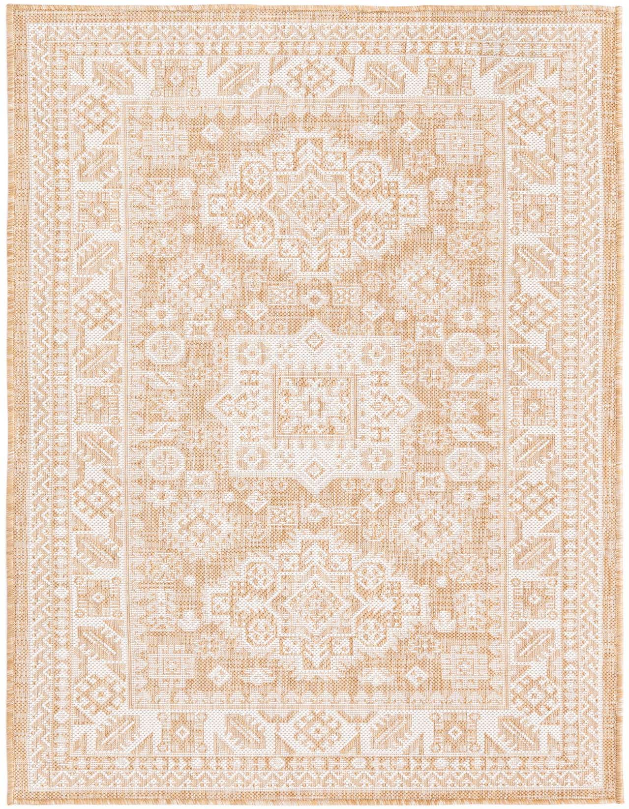 3' x 5' 3 Easy-Clean Aztec Indoor / Outdoor Rug