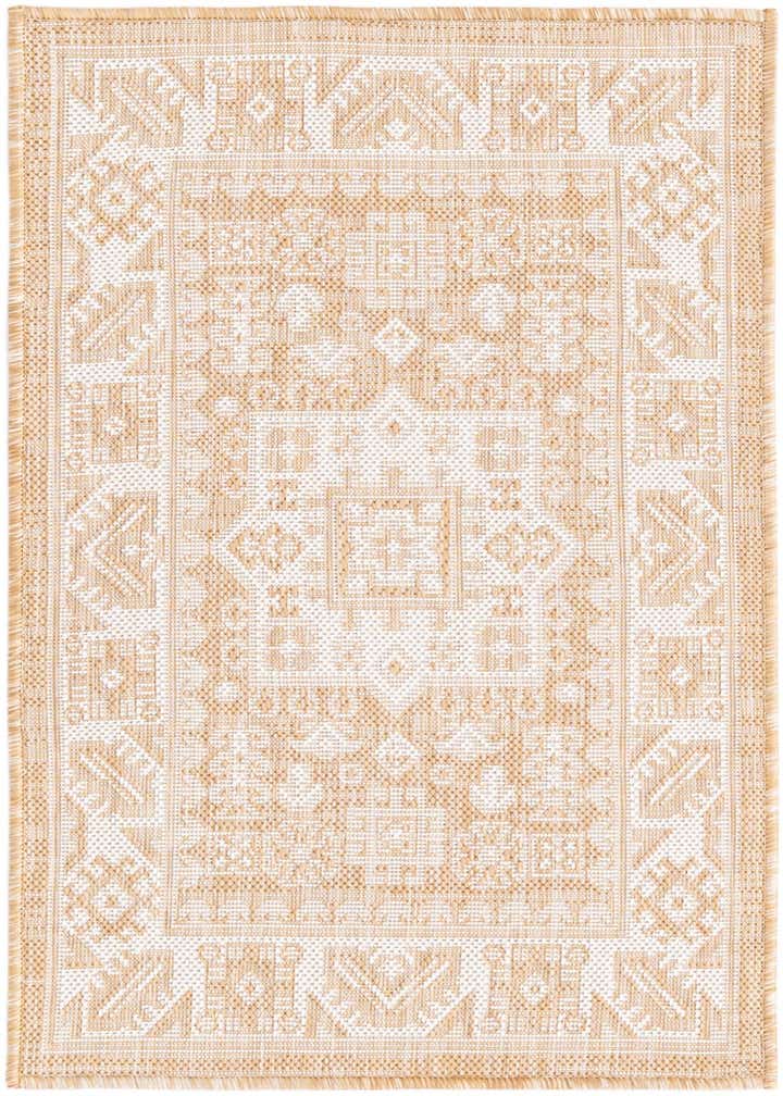 2' x 3' Easy-Clean Aztec Indoor / Outdoor Rug