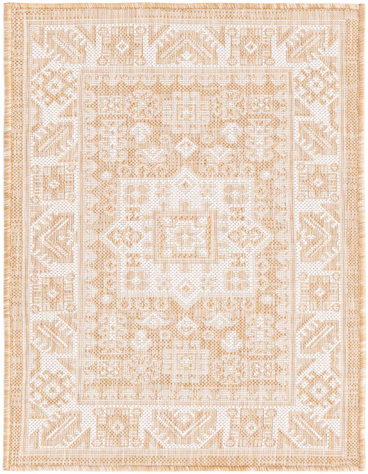 2' x 3' Easy-Clean Aztec Indoor / Outdoor Rug