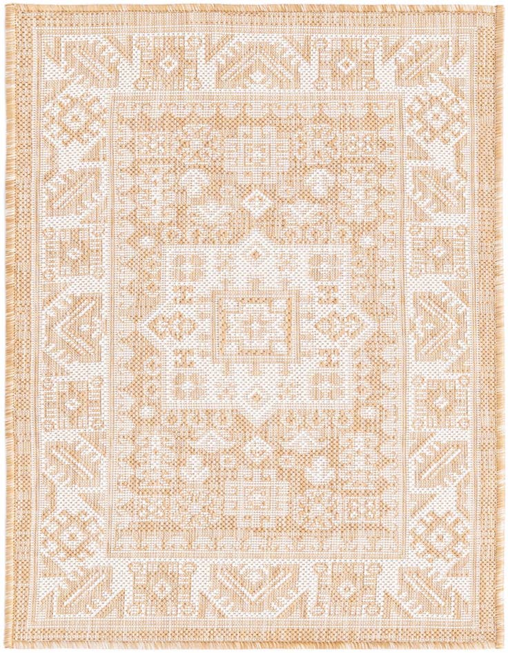 Detail image of 2' x 3' Easy-Clean Aztec Indoor / Outdoor Rug