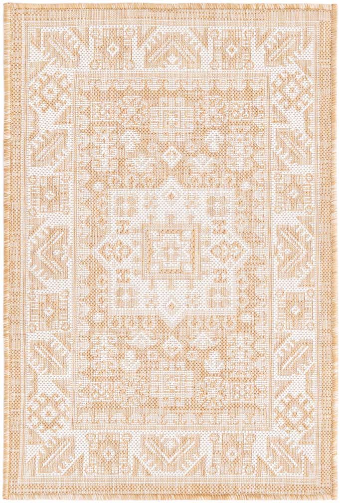 2' x 3' Easy-Clean Aztec Indoor / Outdoor Rug