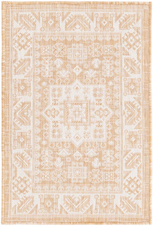Detail image of 2' x 3' Easy-Clean Aztec Indoor / Outdoor Rug