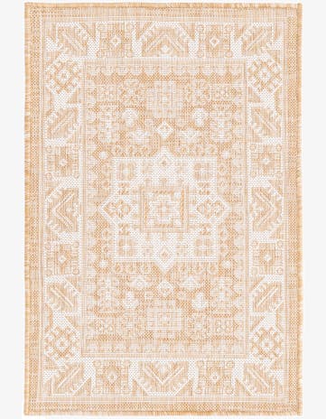 2' x 3' Easy-Clean Aztec Indoor / Outdoor Rug
