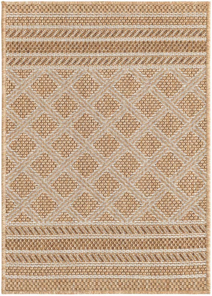 2' x 3' 1 Easy-Clean Lattice Indoor / Outdoor Rug