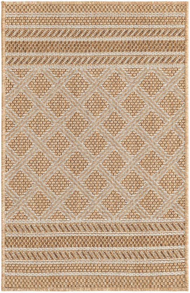 2' x 3' 1 Easy-Clean Lattice Indoor / Outdoor Rug