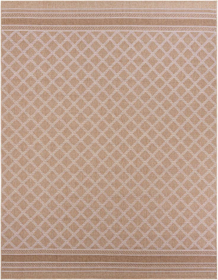 Detail image of 9' x 12' Easy-Clean Lattice Indoor / Outdoor Rug