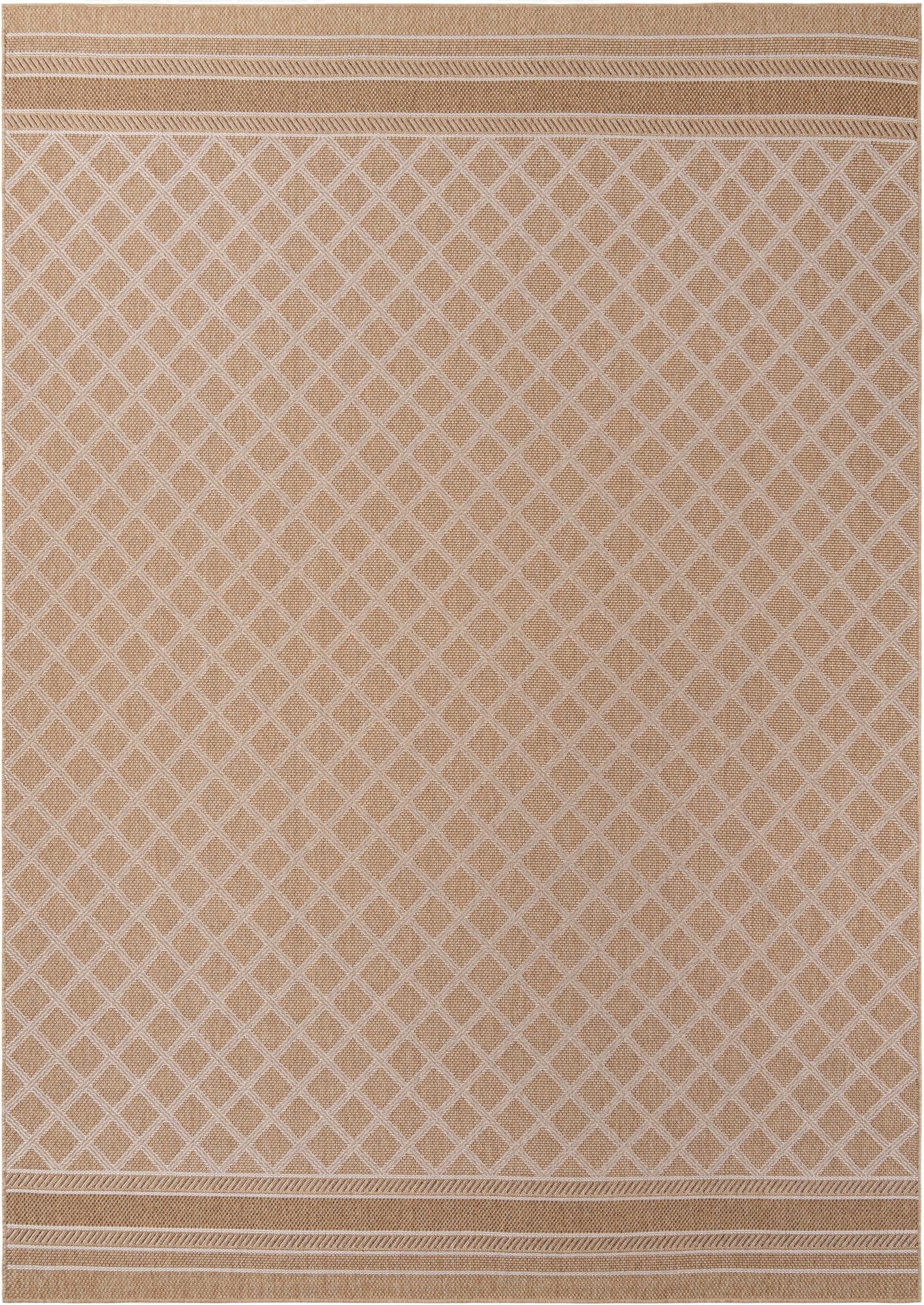 10' x 14' 1 Washable Lattice Indoor / Outdoor Rug