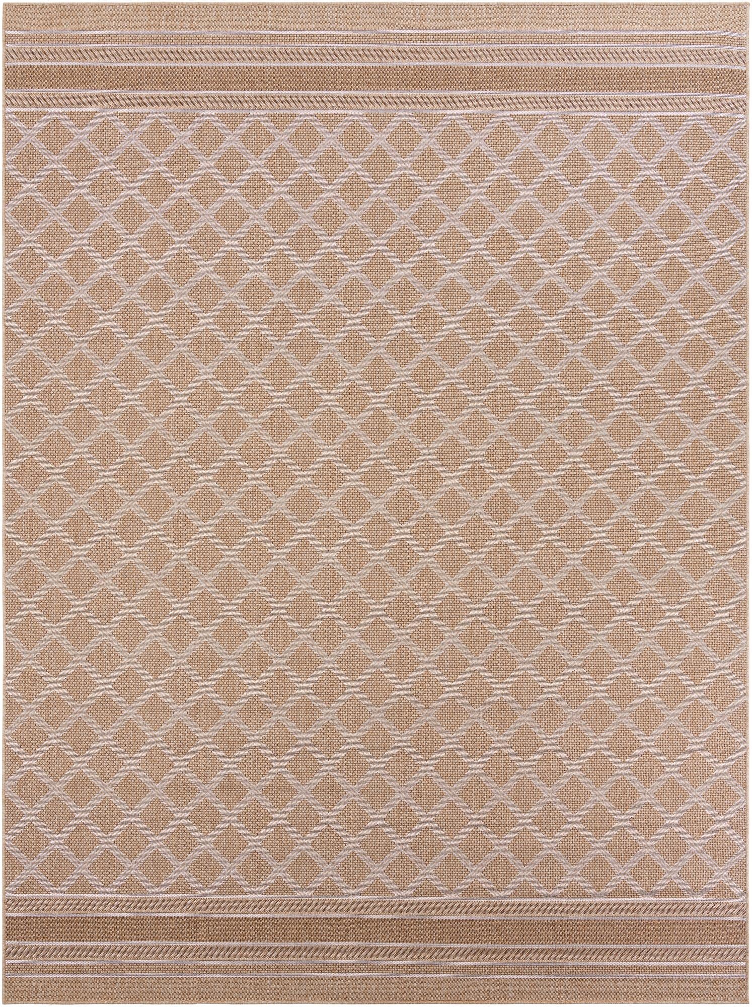 9' x 12' Washable Lattice Indoor / Outdoor Rug