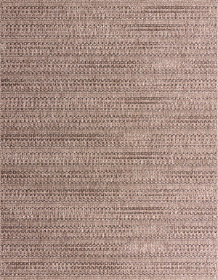 Detail image of 10' x 14' Easy-Clean Ribbon Indoor / Outdoor Rug