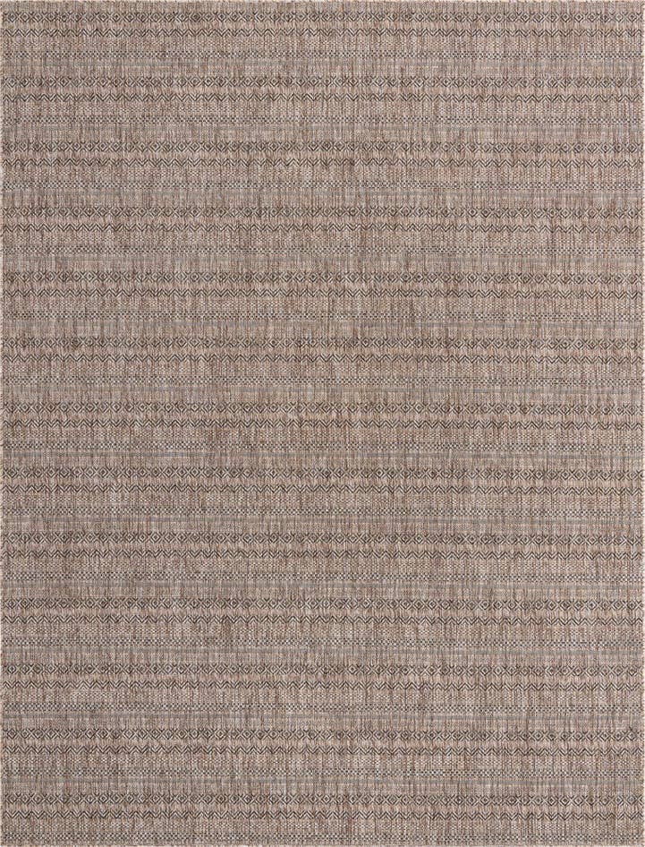 Detail image of 9' x 12' Easy-Clean Ribbon Indoor / Outdoor Rug