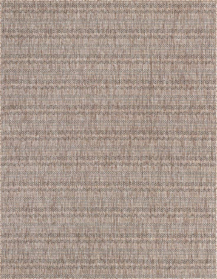 Detail image of 7' x 10' Easy-Clean Ribbon Indoor / Outdoor Rug
