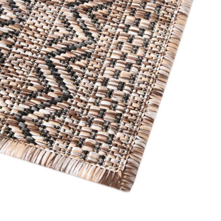 4' x 6' Easy-Clean Ribbon Indoor / Outdoor Rug