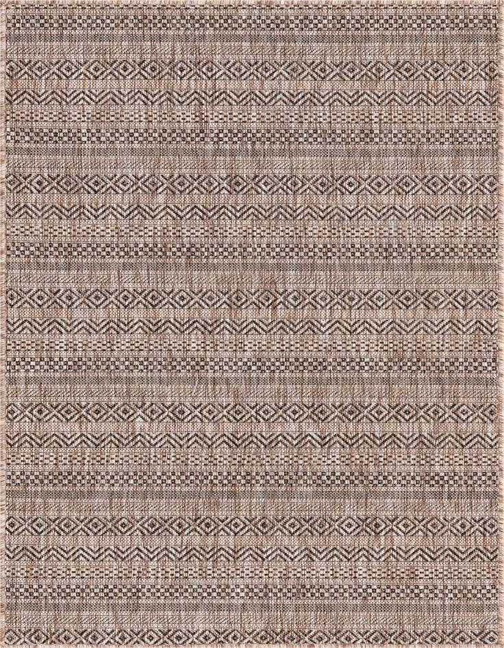 Detail image of 3' x 5' 3 Easy-Clean Ribbon Indoor / Outdoor Rug