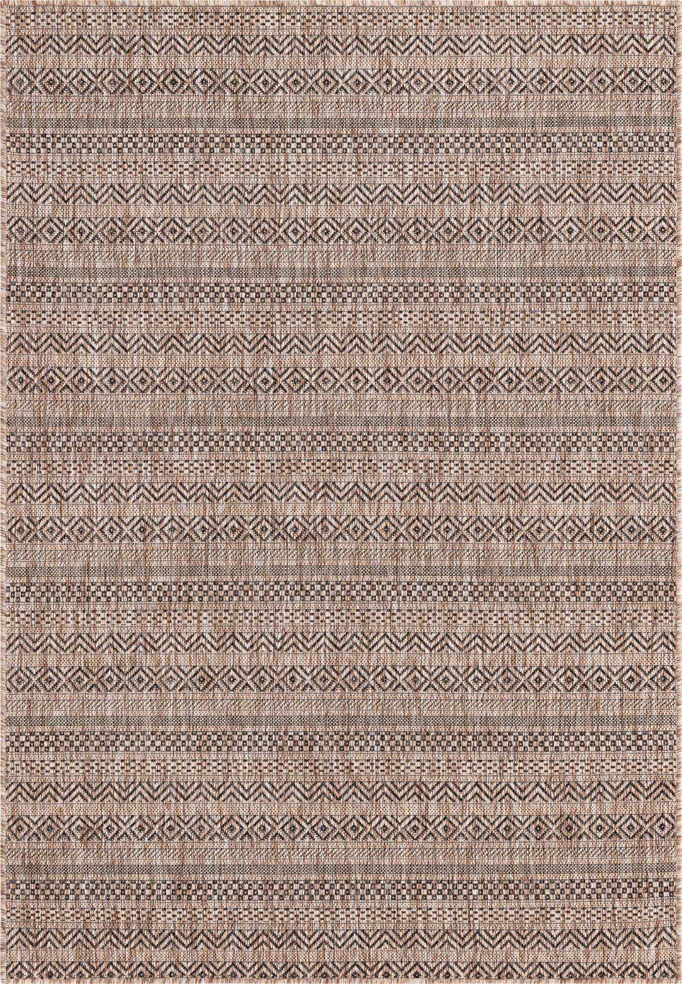 4' x 6' Washable Ribbon Indoor / Outdoor Rug