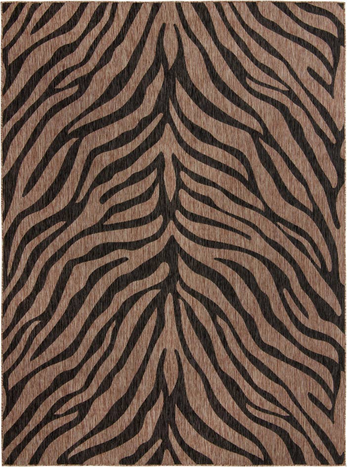 Detail image of 9' x 12' Easy-Clean Safari Indoor / Outdoor Rug