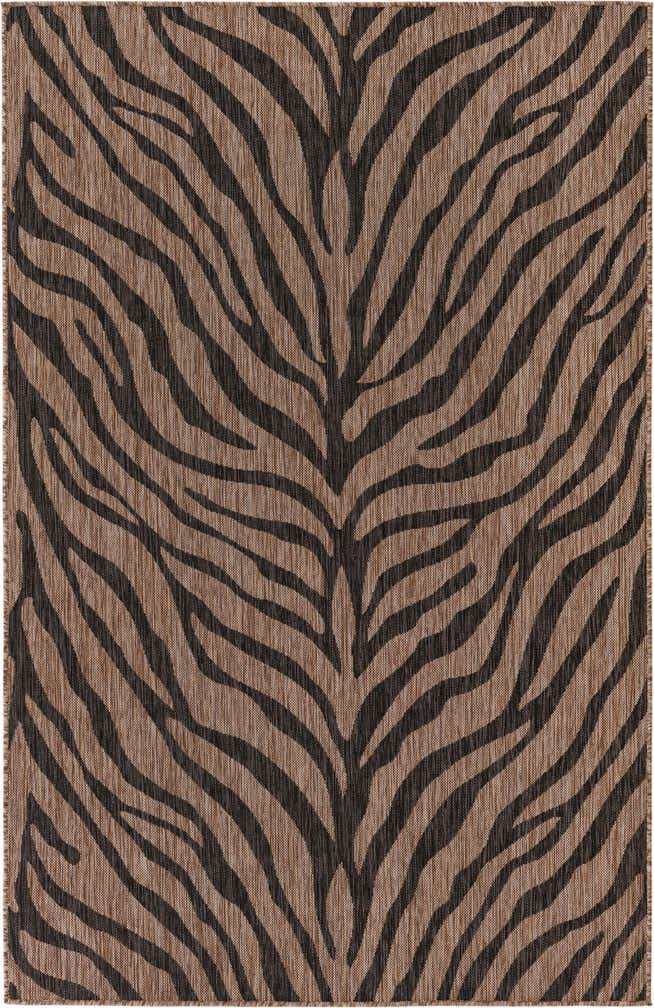 5' 3 x 8' Easy-Clean Safari Indoor / Outdoor Rug