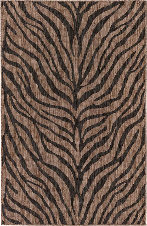 Detail image of 5' 3 x 8' Easy-Clean Safari Indoor / Outdoor Rug