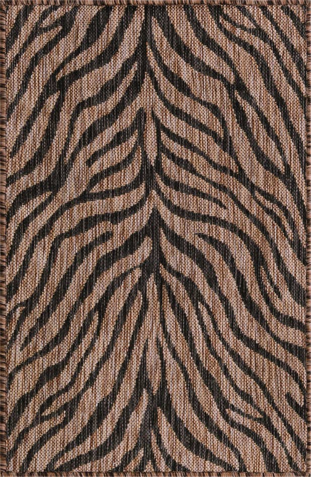Detail image of 2' x 3' Easy-Clean Safari Indoor / Outdoor Rug