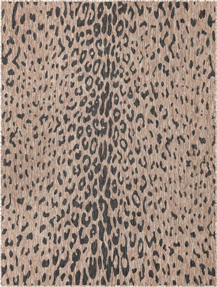 5' 3 x 7' Easy-Clean Safari Indoor / Outdoor Rug
