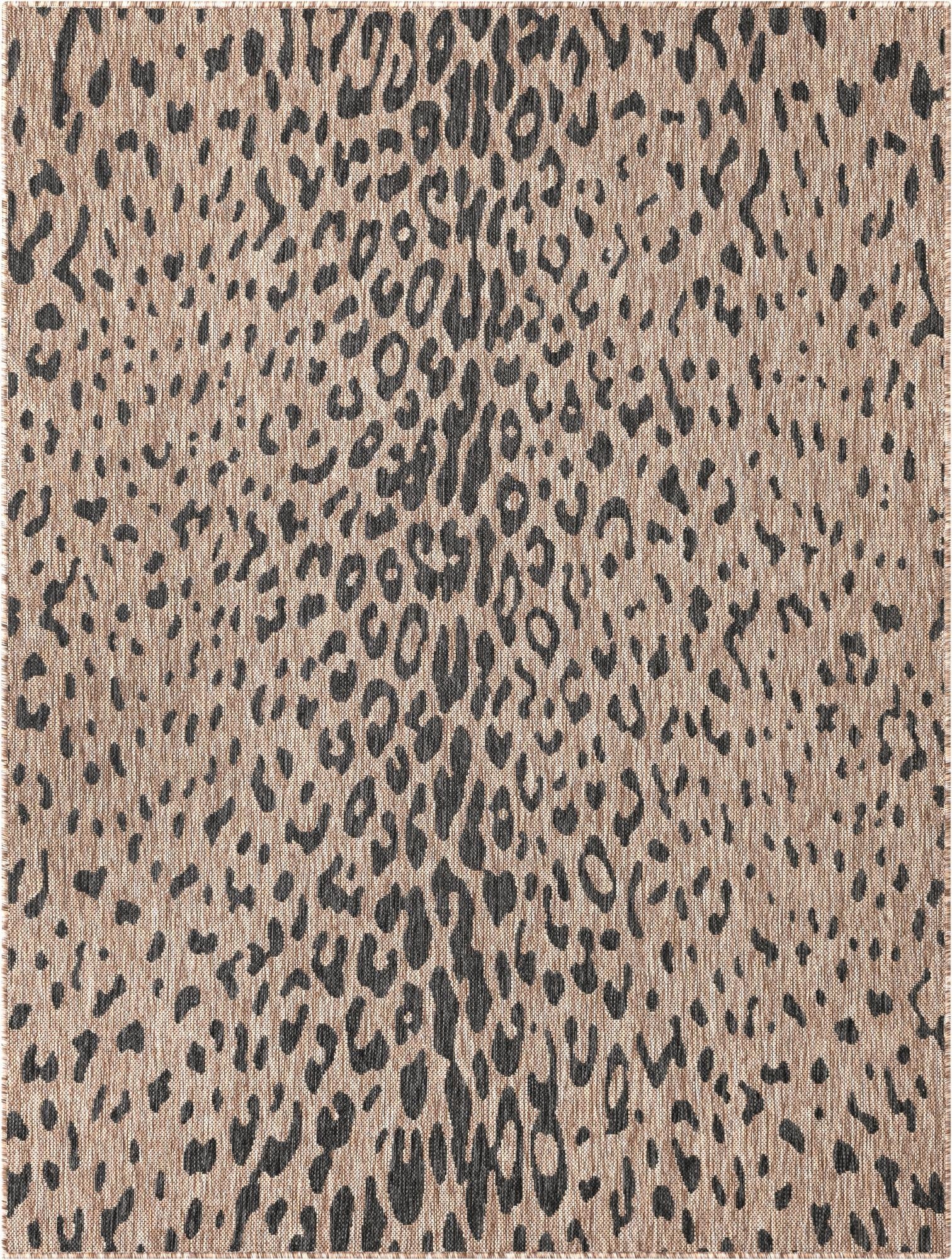 5' 3 x 7'  Washable Safari Indoor / Outdoor Rug