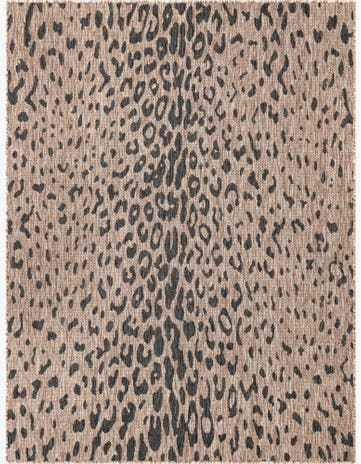 5' 3 x 7' Easy-Clean Safari Indoor / Outdoor Rug