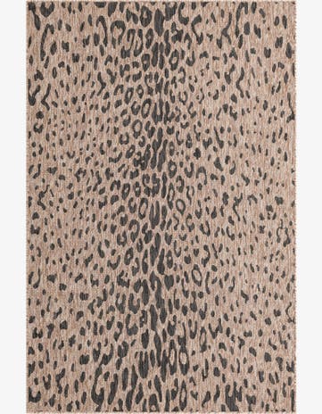 5' 3 x 8' Easy-Clean Safari Indoor / Outdoor Rug