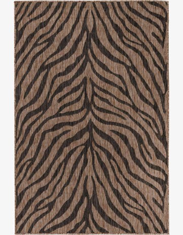 Natural Easy-Clean Safari Indoor / Outdoor Rug