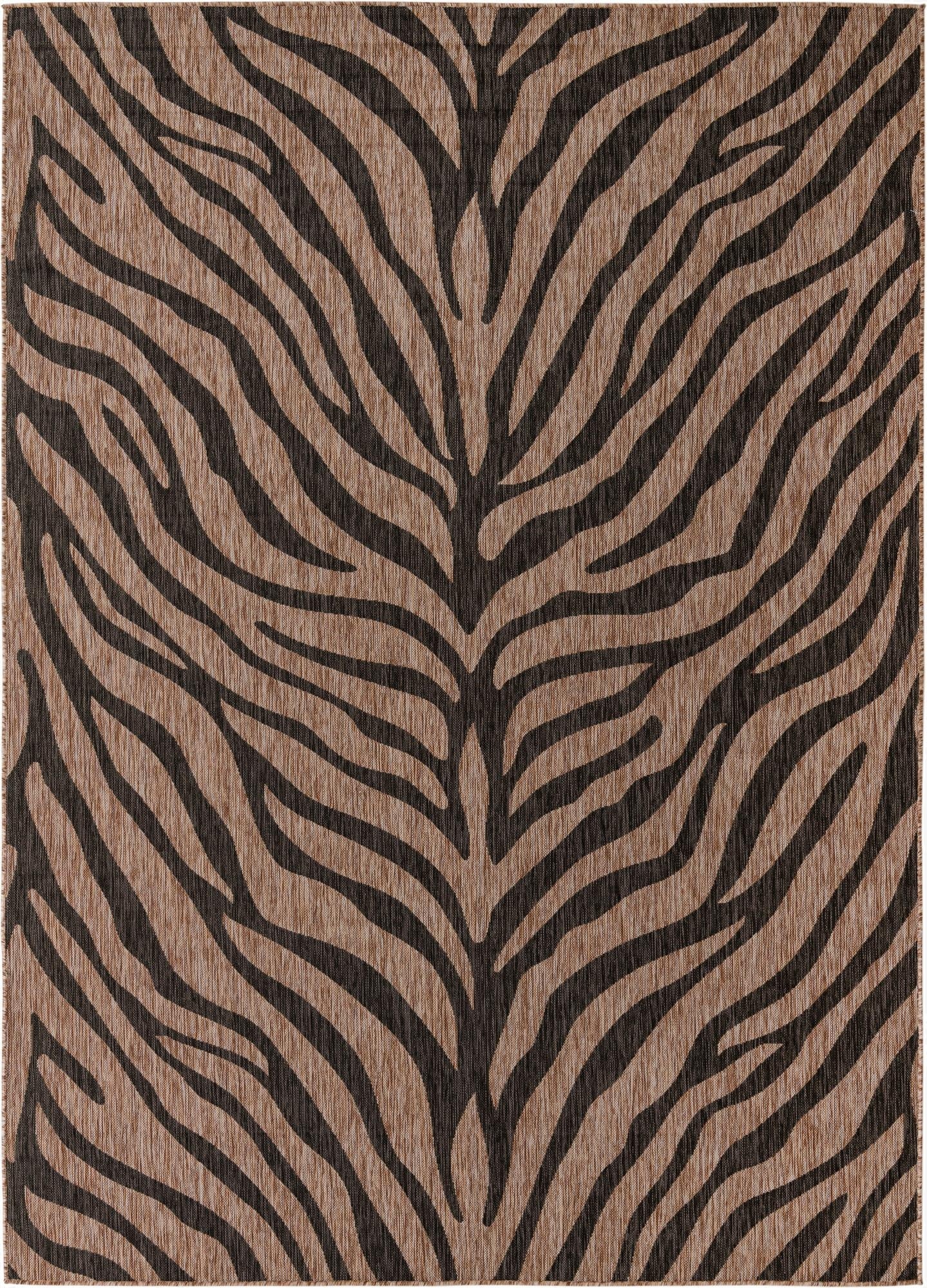 Primary image 7' 10 x 11'  Washable Safari Indoor / Outdoor Rug