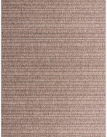 10' x 13' Easy-Clean Striped Indoor / Outdoor Rug