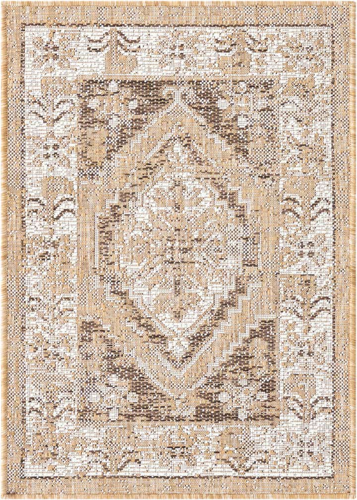 2' x 3' Easy-Clean Traditional Indoor / Outdoor Rug
