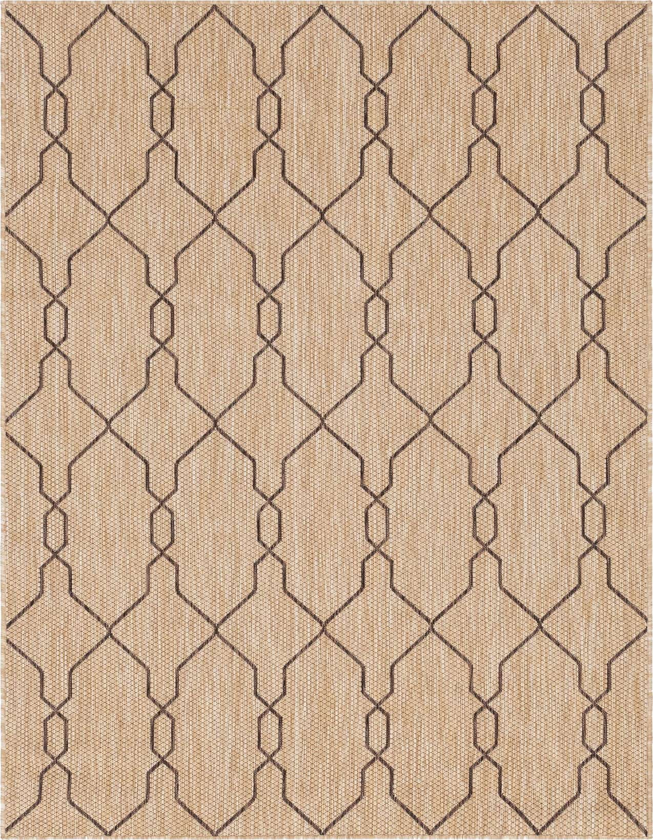 5' x 8' Easy-Clean Trellis Indoor / Outdoor Rug