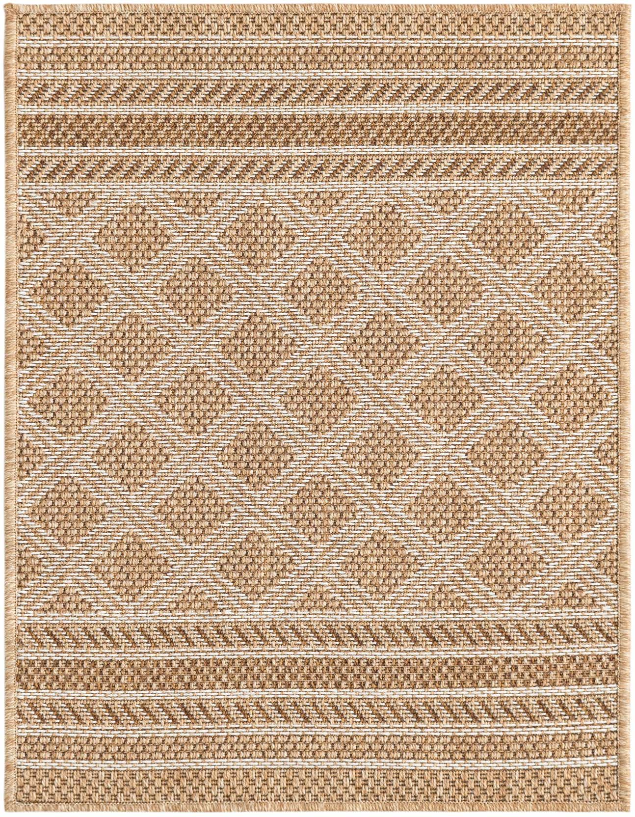 2' x 3' 1 Easy-Clean Trellis Indoor / Outdoor Rug