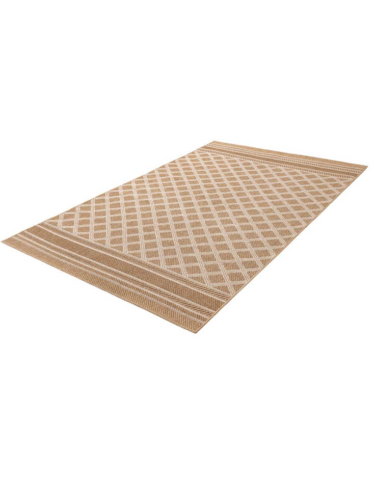 Detail image of 5' 1 x 8' Easy-Clean Trellis Indoor / Outdoor Rug