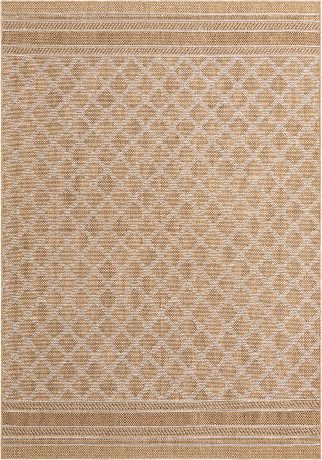 Detail image of 7' 1 x 10' Easy-Clean Trellis Indoor / Outdoor Rug
