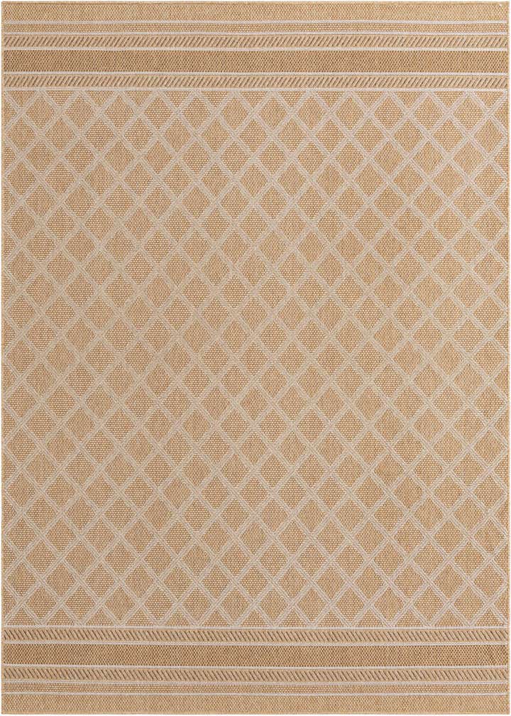 7' 10 x 10' Easy-Clean Trellis Indoor / Outdoor Rug