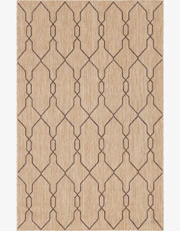 5' x 8' Easy-Clean Trellis Indoor / Outdoor Rug