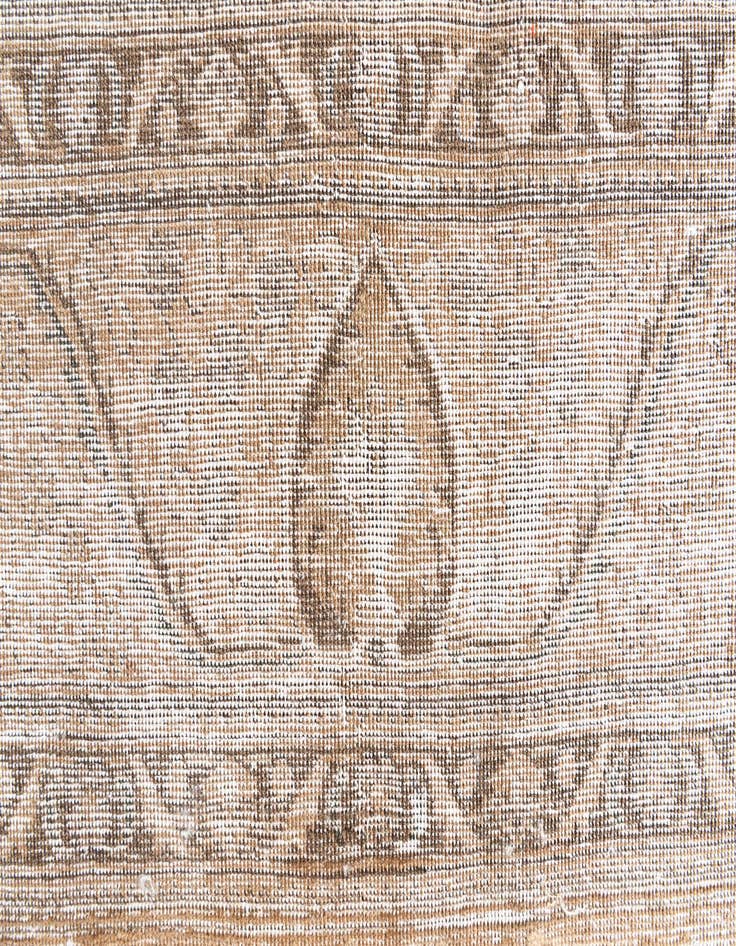 Detail image of 7' 8 x 12' 8  Hand Knotted Ultra Vintage Persian Wool Rug