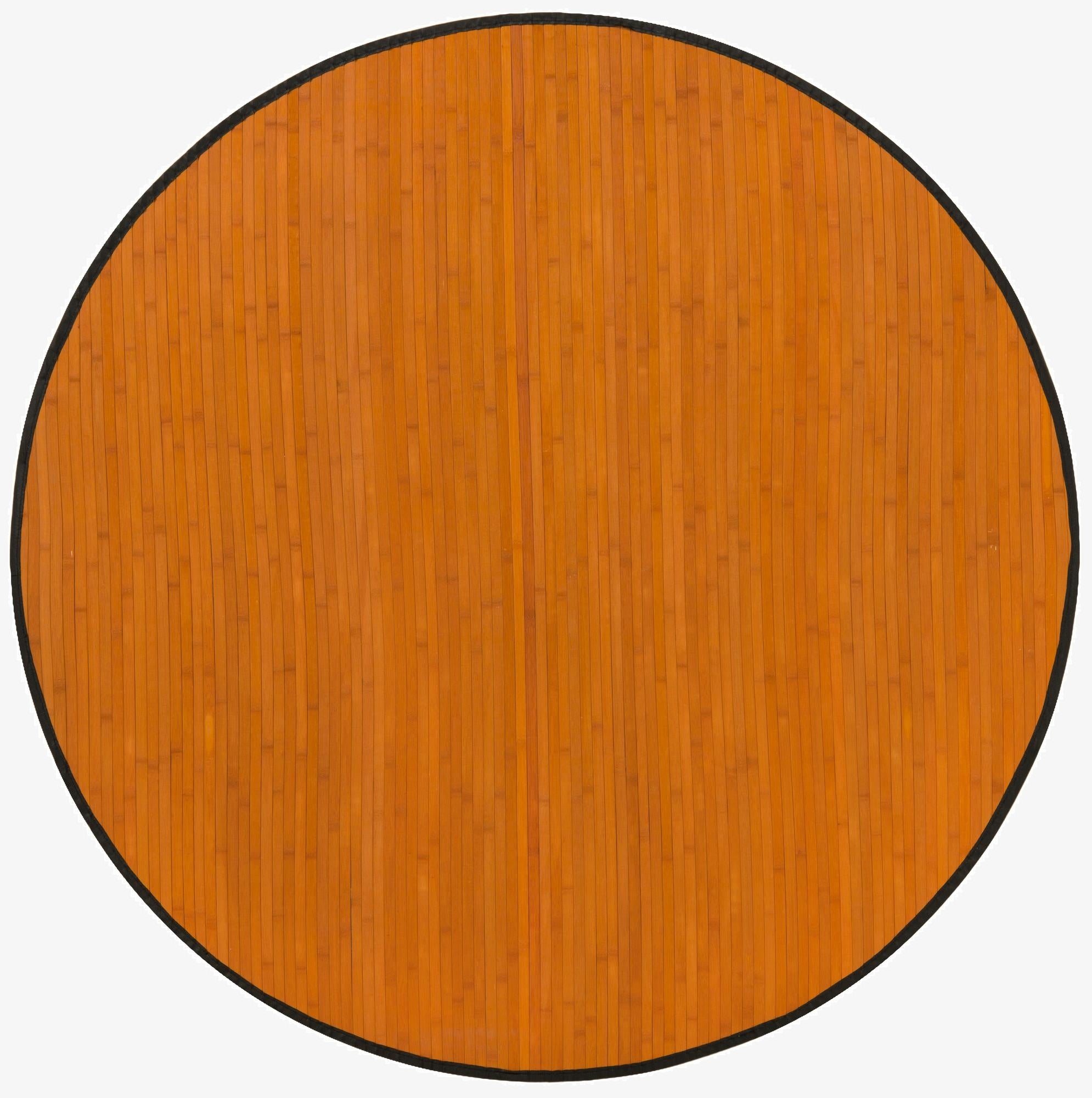5' 3 x 5' 3 Bamboo Round Rug
