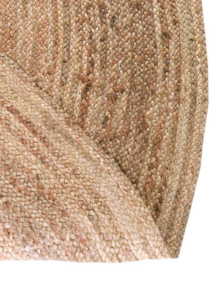 Detail image of 8' x 8' Handmade Braided Jute Round Rug